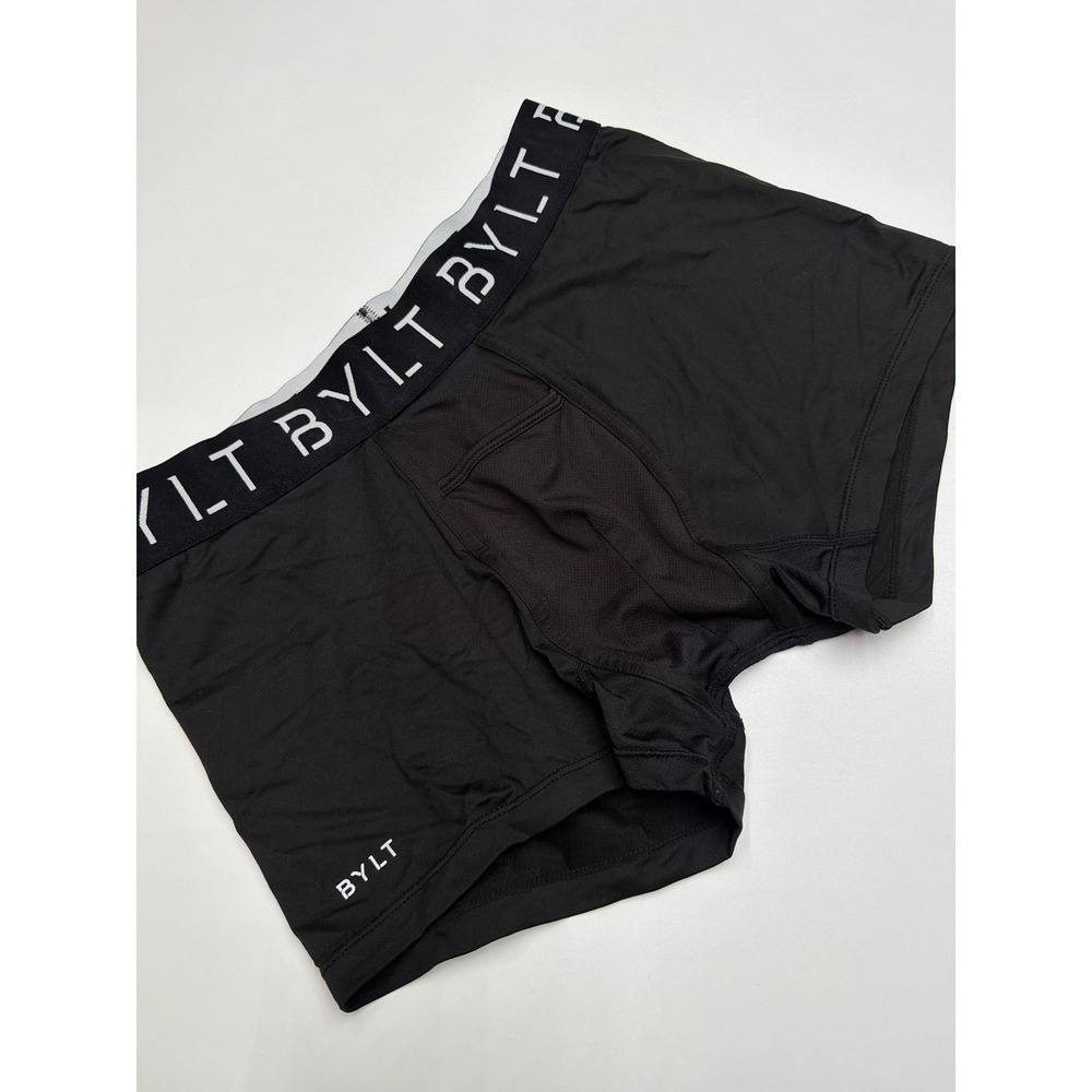 BYLT Men's Black Premium Basics Boxer Briefs Size L Performance Underwear - Picture 7 of 7